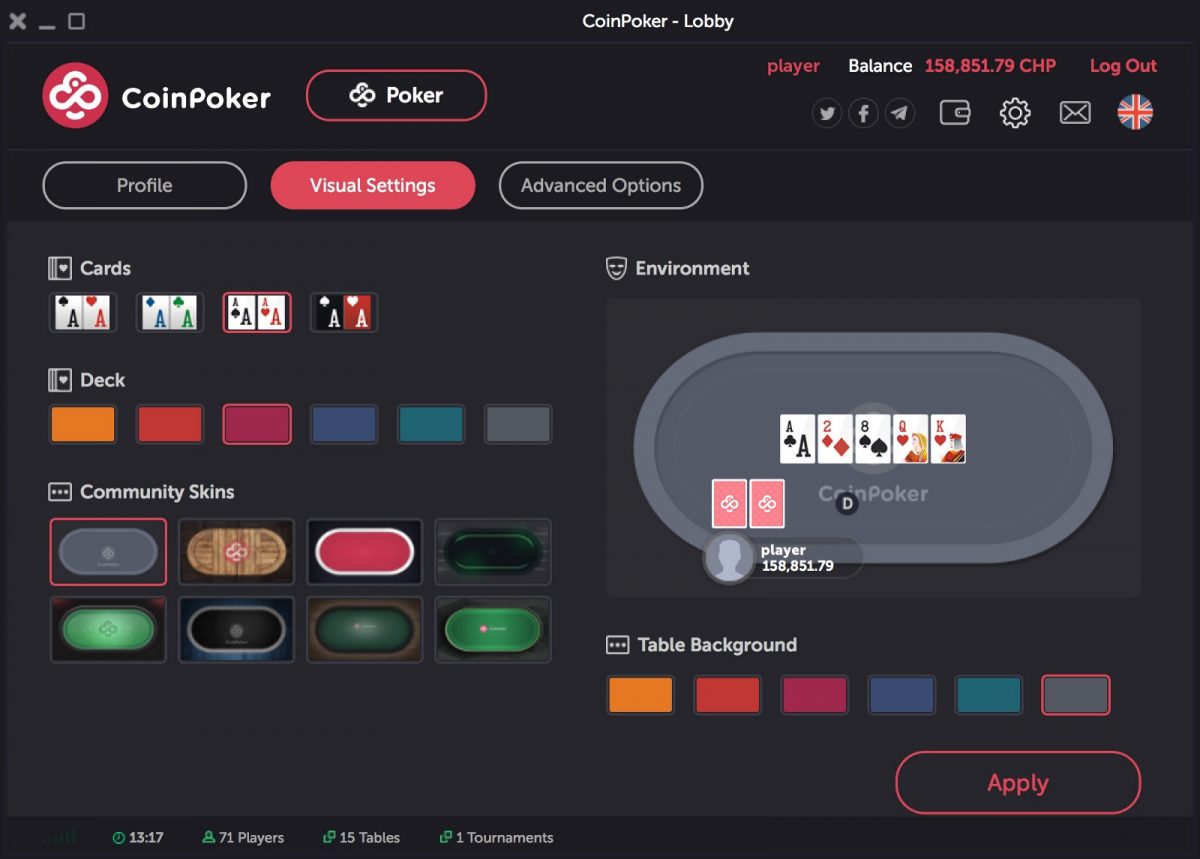 They're Here! Introducing the New CoinPoker App Themes