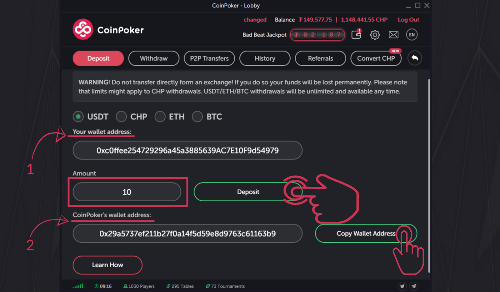 A Guide: How to Buy CHP Tokens (on KuCoin) - CoinPoker