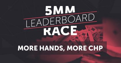 Race on the CoinPoker Leaderboard to Win a Share of 5 Million CHP