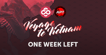 One Week Left to Win an Expense Paid Package to Vietnam’s APT Main Event