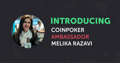 High Stakes Poker Pro Melika Razavi Joins the CoinPoker Team