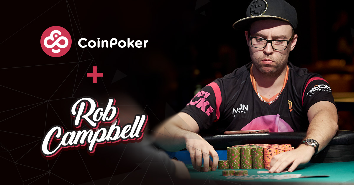 Rob Campbell joins Team CoinPoker